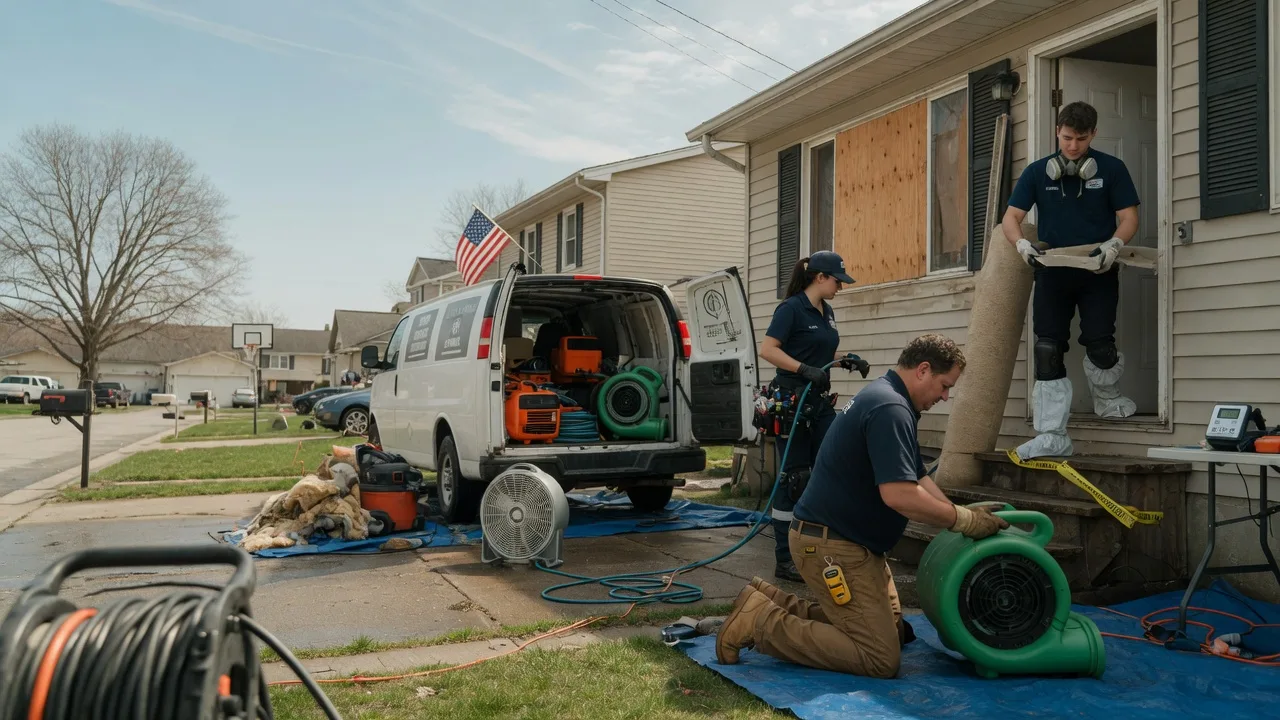 Water Damage Restoration in Sweet Briar, VA near me